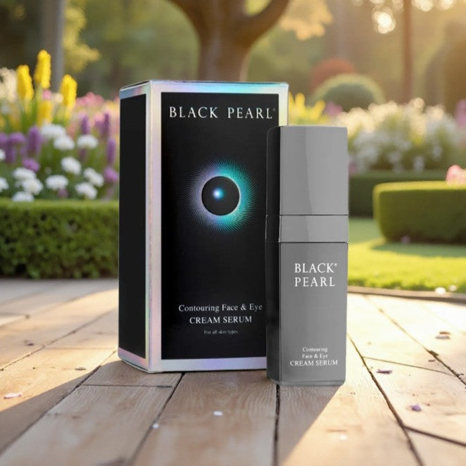 Black Pearl-Contouring Face & Eye-Cream Serum-For All Skin types-30ml