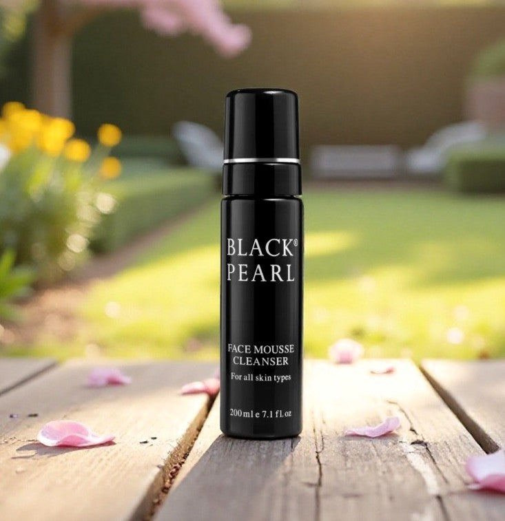 Black Pearl-Face Mousse Cleanser-For All Skin Types-200ml